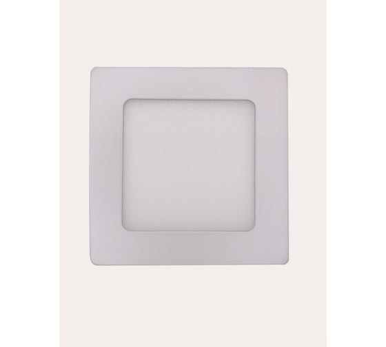 Светильник светодиодный накладной Elvan 702SQ-6W-4000K-Wh квадратный, белый NLS-702SQ-6W-NH-Wh