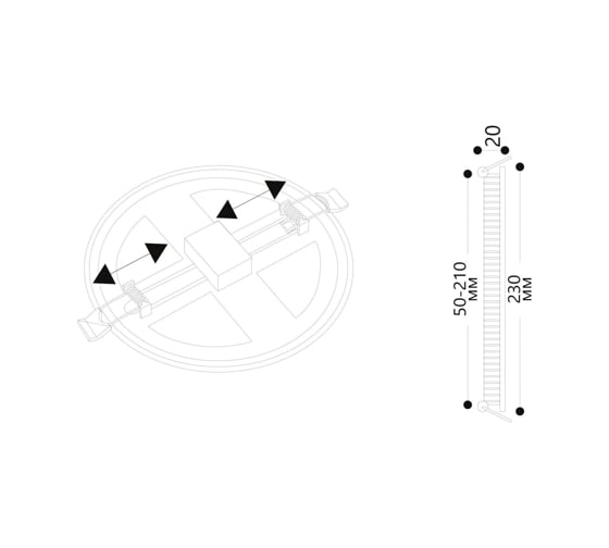 Потолочный светильник Arte Lamp A7976PL-1WH
