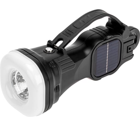 Фонарь кемпинговый REXANT с солнечной батареей и крюком 75-8009