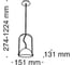 Подвесной светильник MAYTONI Hygge Металл Белый MOD047PL-L5W3K 5