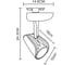 Потолочный светильник Arte Lamp A3930PL-1BK 5