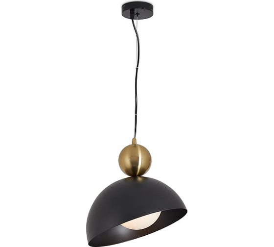 Подвесной светильник Freya Bowl Матовый Черный Металл FR5439PL-01B