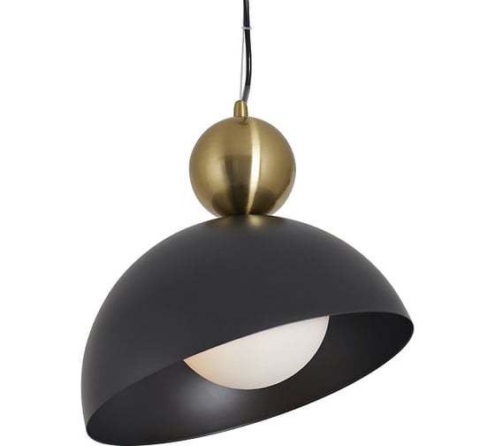 Подвесной светильник Freya Bowl Матовый Черный Металл FR5439PL-01B
