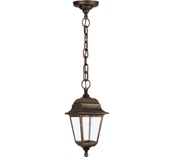 Светильник уличный четырехгранник TDM ELECTRIC, подвес, пластик, медь SQ0330-0726