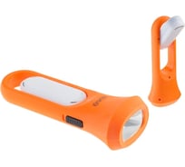 Фонарь светодиодный ЮПИТЕР 1LED+6LED 2хAA JP1021