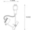 Потолочный светильник Arte Lamp A4300PL-1WH 5
