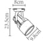 Потолочный светильник Arte Lamp A6252PL-1WH 3