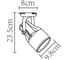 Потолочный светильник Arte Lamp A6252PL-1BK 3