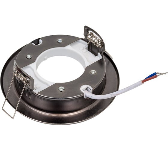 Встраиваемый светильник General Lighting Systems GX53, 108х38мм, темно - серый, IP20, 10шт GCL-10GX53-H38-GM 689200