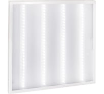 Универсальная LED панель Ultraflash LTL-6060-30 ( 36Вт, 6500К, призматический рассеиватель, EMC) 15451