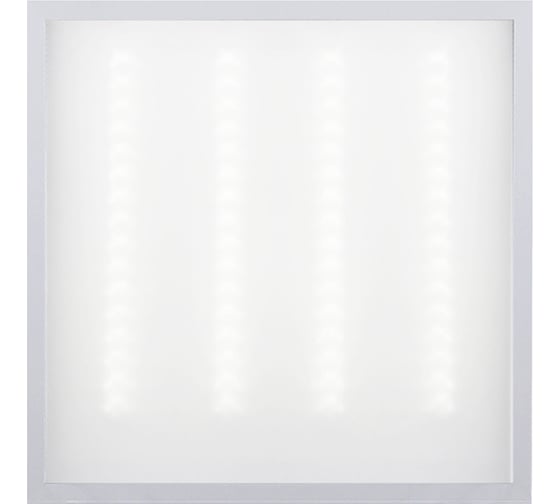 Универсальная LED панель Ultraflash LTL-6060-23 ( 36Вт, 6500К, опаловый рассеиватель) 15196 1