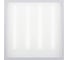 Универсальная LED панель Ultraflash LTL-6060-23 ( 36Вт, 6500К, опаловый рассеиватель) 15196 1