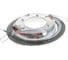 Встраиваемый светильник для натяжных потолков с белой LED подсветкой Feron CD4042 GX53, прозрачный, хром, 41304 5