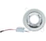 Встраиваемый светильник для натяжных потолков с белой LED подсветкой Feron CD4042 GX53, прозрачный, хром, 41304 6