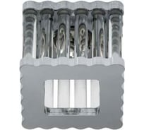Встраиваемый потолочный светильник FERON DL8195 JCD9, 50W, хром с прозрачным стеклом, алюминий 18816