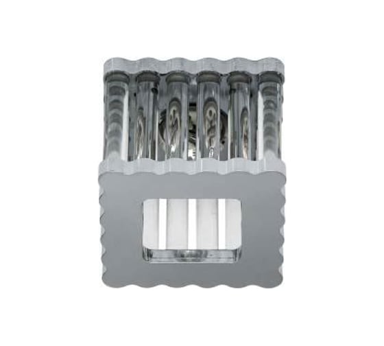 Встраиваемый потолочный светильник FERON DL8195 JCD9, 50W, хром с прозрачным стеклом, алюминий 18816 1