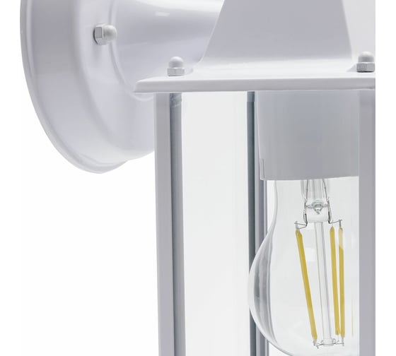 Садово-парковый светильник FERON 60W 230V E27 белый, PL201 11601
