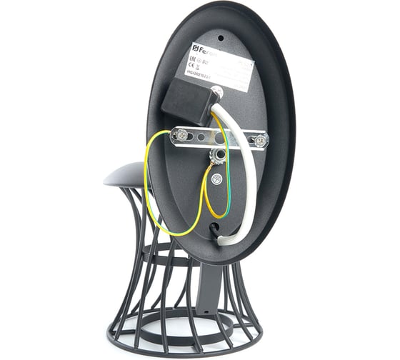 Садово-парковый светильник FERON PL520 60W, 230V, E27, черный 11888