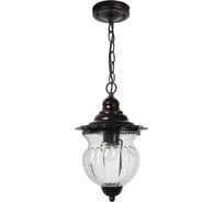 Садово-парковый светильник FERON PL595 60W, 230V, IP44, коричневый 41172