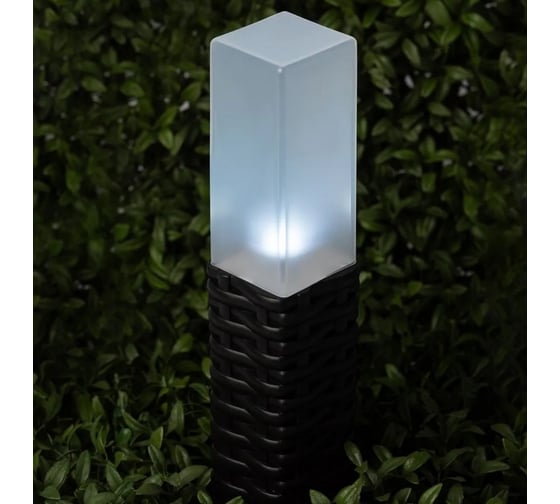 Светильник уличный ЭРА ERASF2314 Ротанг на солнечной батарее высота 41 см 4 шт 4 LED Б0062362