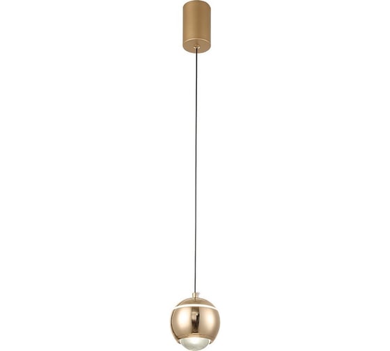 Подвесной светильник Crystal lux CARO SP LED GOLD