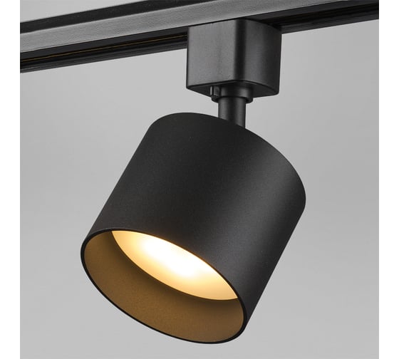Светильник трековый 1фазный General Lighting Systems GX53, 1 фаза, IP40, 80х80х115мм, черный GTR-GX53-1-IP40-B 580211 1