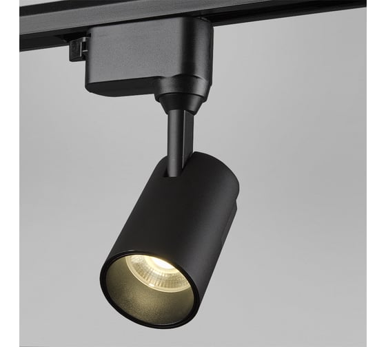 Светильник трековый 1фазный General Lighting Systems 15Вт  IP40, 55х89х172мм,  GTR-15-1-IP40-S-B-4 черный 580034 1