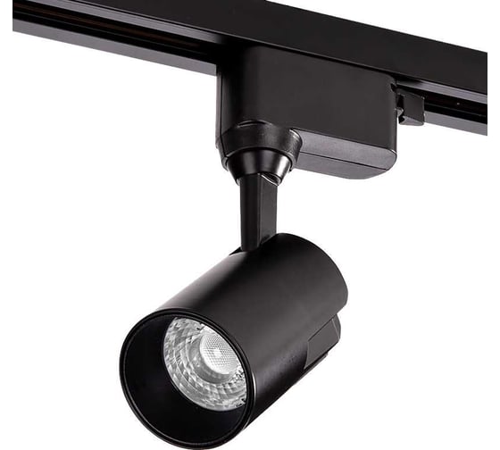 Светодиодный светильник трековый 1фазный General Lighting Systems 50Вт IP40, 86х158х238мм, GTR-50-1-IP40-S-B-4 черный 580064
