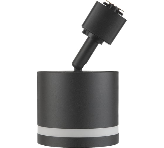 Светильник трековый 1фазный General Lighting Systems GX53, 1 фаза, IP40, 80х80х115мм, черный GTR-GX53-1-LR-IP40-B 580221