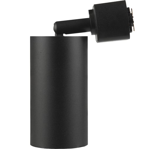 Светильник трековый 1фазный General Lighting Systems GU10, 1 фаза, IP40, 55х55х100мм, черный GTR-GU10-1-IP40-B 580209