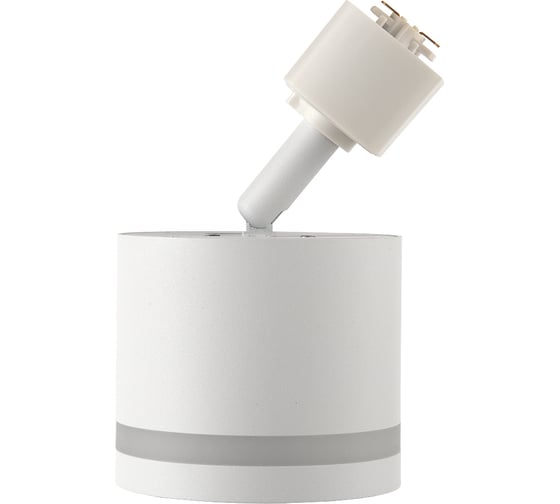 Светильник трековый 1фазный General Lighting Systems IP40, 80х80х115мм, GTR-GX53-1-LR-IP40-W белый 580220