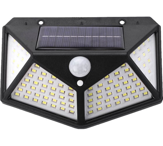 Светодиодный настенный светильник General Lighting Systems с солнечной батареей GWSL-B2-12BT-1200MA-8H-IP65 416041