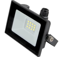 Светодиодный прожектор с датчиком освещенности General Lighting Systems 10Вт 860Лм 6500К Холодный белый свет IP65 Черный GTAB-S1-10BT-IP65-6 403221