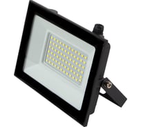Светодиодный прожектор с датчиком освещенности General Lighting Systems 70Вт 1550Лм 6500К Холодный белый свет IP65 Черный GTAB-S1-70BT-IP65-6 403225