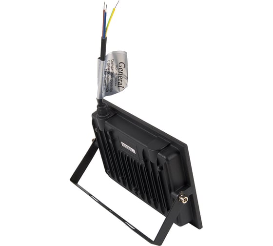 Светодиодный прожектор с датчиком освещенности General Lighting Systems 70Вт 1550Лм 6500К Холодный белый свет IP65 Черный GTAB-S1-70BT-IP65-6 403225