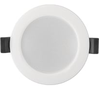 Светильник светодиодный встраиваемый General Lighting Systems 6Вт, 480Лм, 4500К, Нейтральный белый свет, Круг, 90х25мм, IP40 GLP-RW3-6BT-90-4 412401