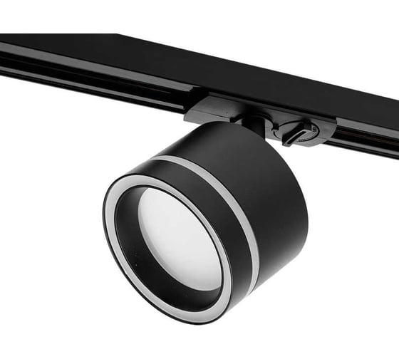 Трековый светильник Wolta LUCE IP20 под лампу GX53 Черный WTL-GX53/06B