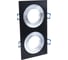 Потолочный встраиваемый светильник FERON MR16 G5.3, черный DL2802 32641 5