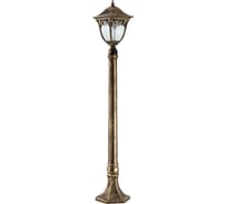 Садово-парковый светильник FERON PL4076 60W 230V E27 180x180x1005MM черное золото 11602