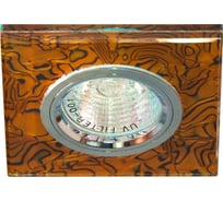 Потолочный светильник FERON, MR16, G5.3, коричневый-черный, серебро, 8144-2 28300