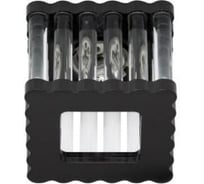 Встраиваемый потолочный светильник FERON, JCD9, 50W, с прозрачным стеклом, алюминий, черный, DL8195 18817