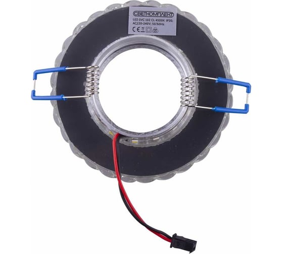 Светильник светодиодный Светкомплект LED SVC 102 CL 3W 4500K LEDSVC102