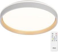 Светильник Citilux ENZO LED RGB с пультом Белый + Золото CL753450G