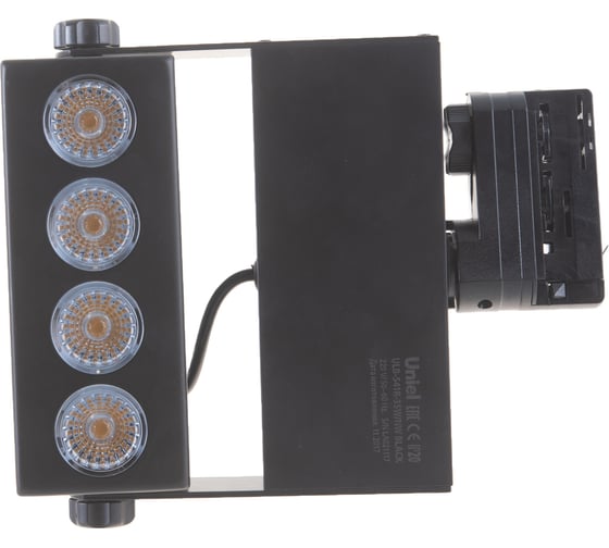 Светильник Uniel ULB-S41R-35W/NW, BLACK, светодиодный, трековый UL-00002628