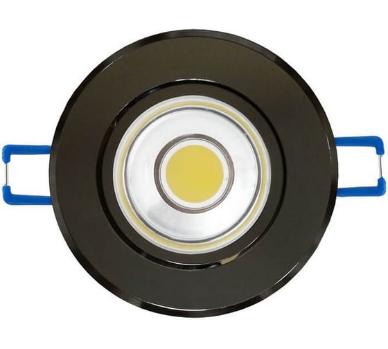 Светодиодный встраиваемый поворотный светильник Uniel ULM-R31-5W/NW IP20 BLACK CHROME 8786