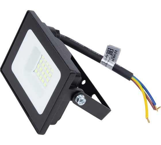 Прожектор светодиодный Volpe ULF-Q517 20W/GREEN IP65 220-240V BLACK UL-00011652