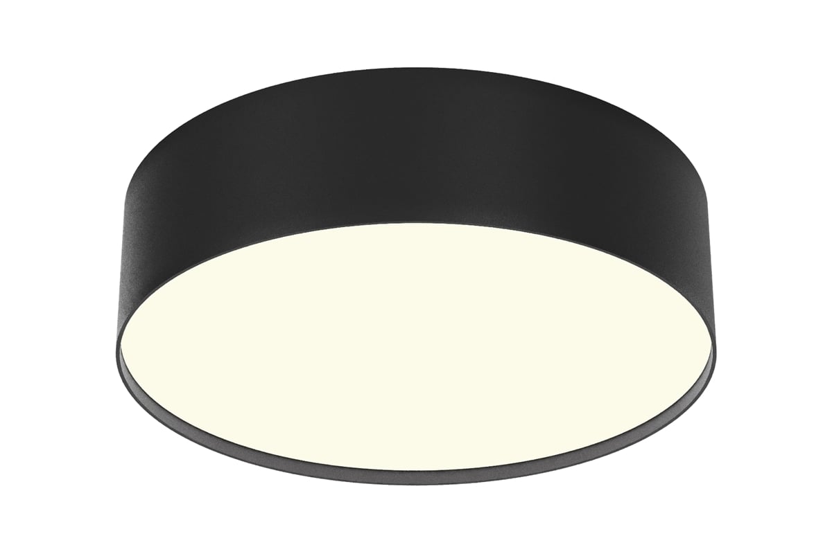 Потолочный светильник MAYTONI Zon LED 24W Алюминий Черный C032CL-24W3K ...