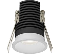 Встраиваемый светильник MAYTONI Mini LED 7W Алюминий Белый DL059-7W4K-W