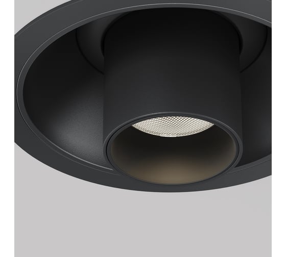 Встраиваемый светильник MAYTONI Focus T LED 7W Алюминий Черный C140RS-L200-7W4K-B