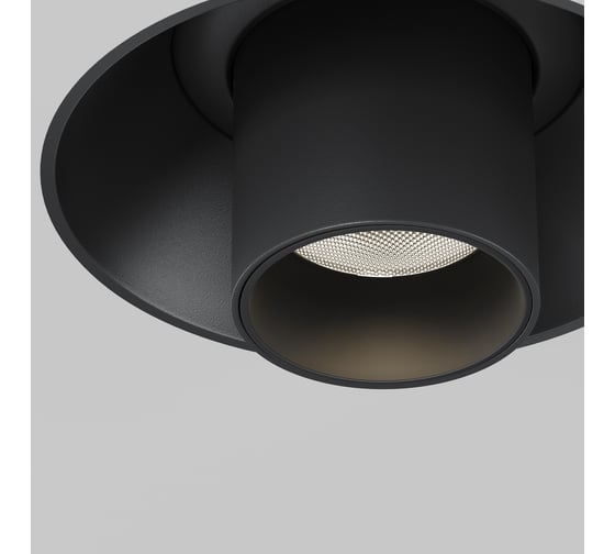 Встраиваемый светильник MAYTONI Focus T LED 7W Алюминий Черный C140TRS-L300-7W4K-B